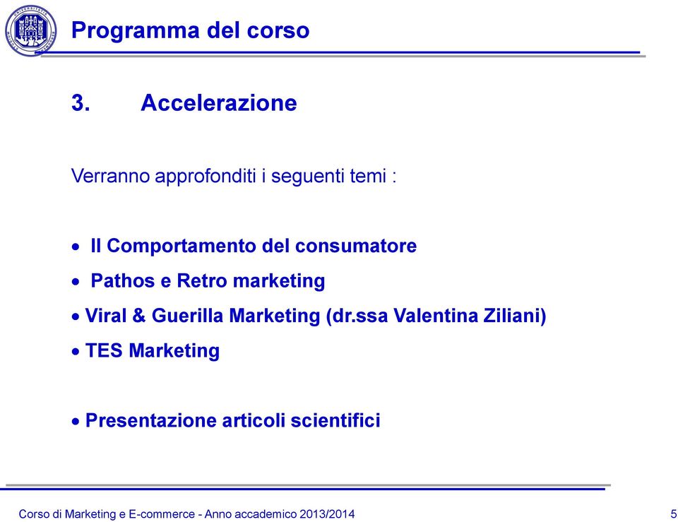 Comportamento del consumatore Pathos e Retro marketing