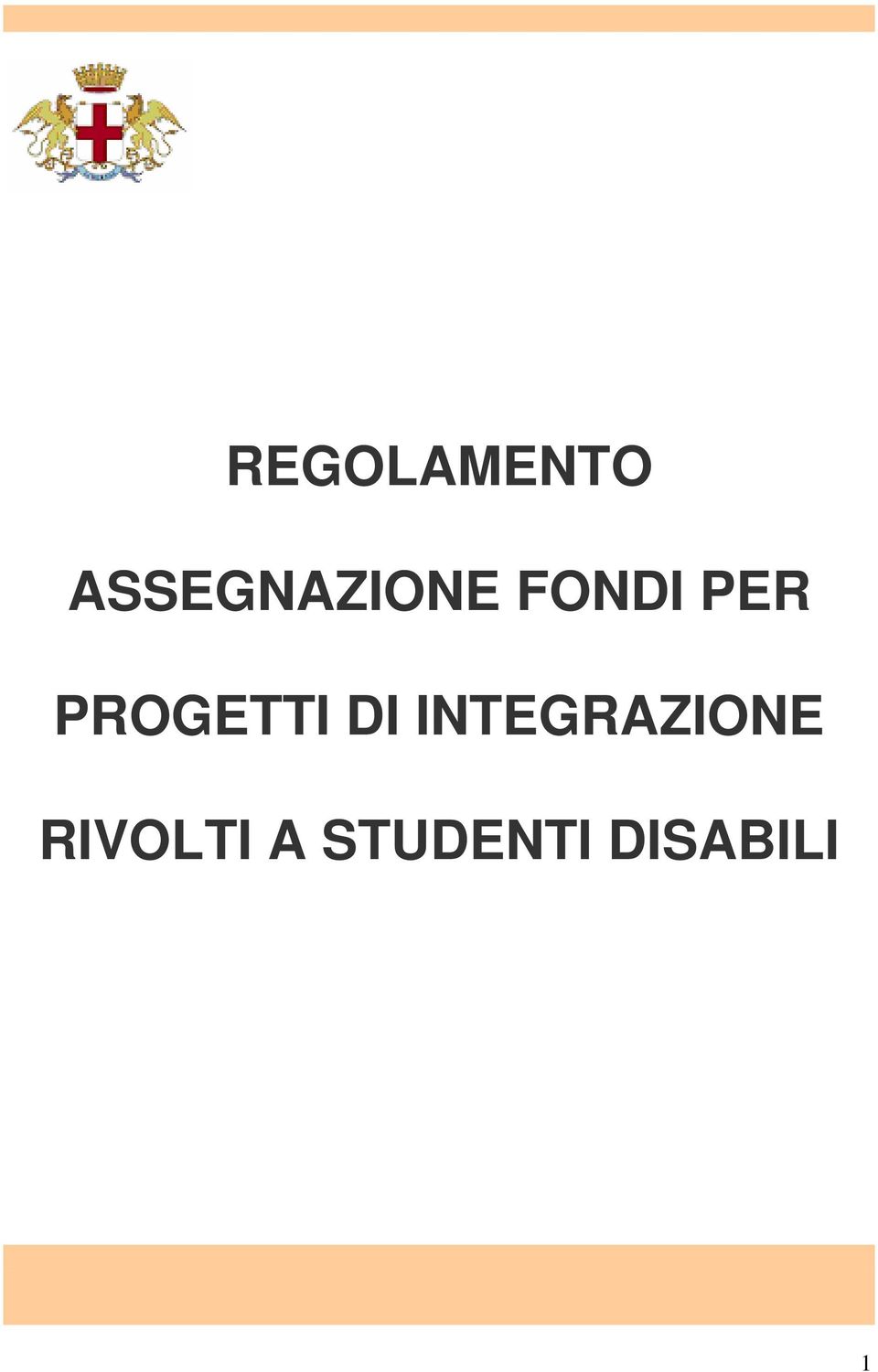 PROGETTI DI