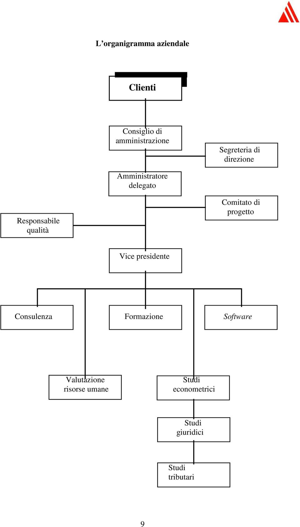 Comitato di progetto Vice presidente Consulenza Formazione Software