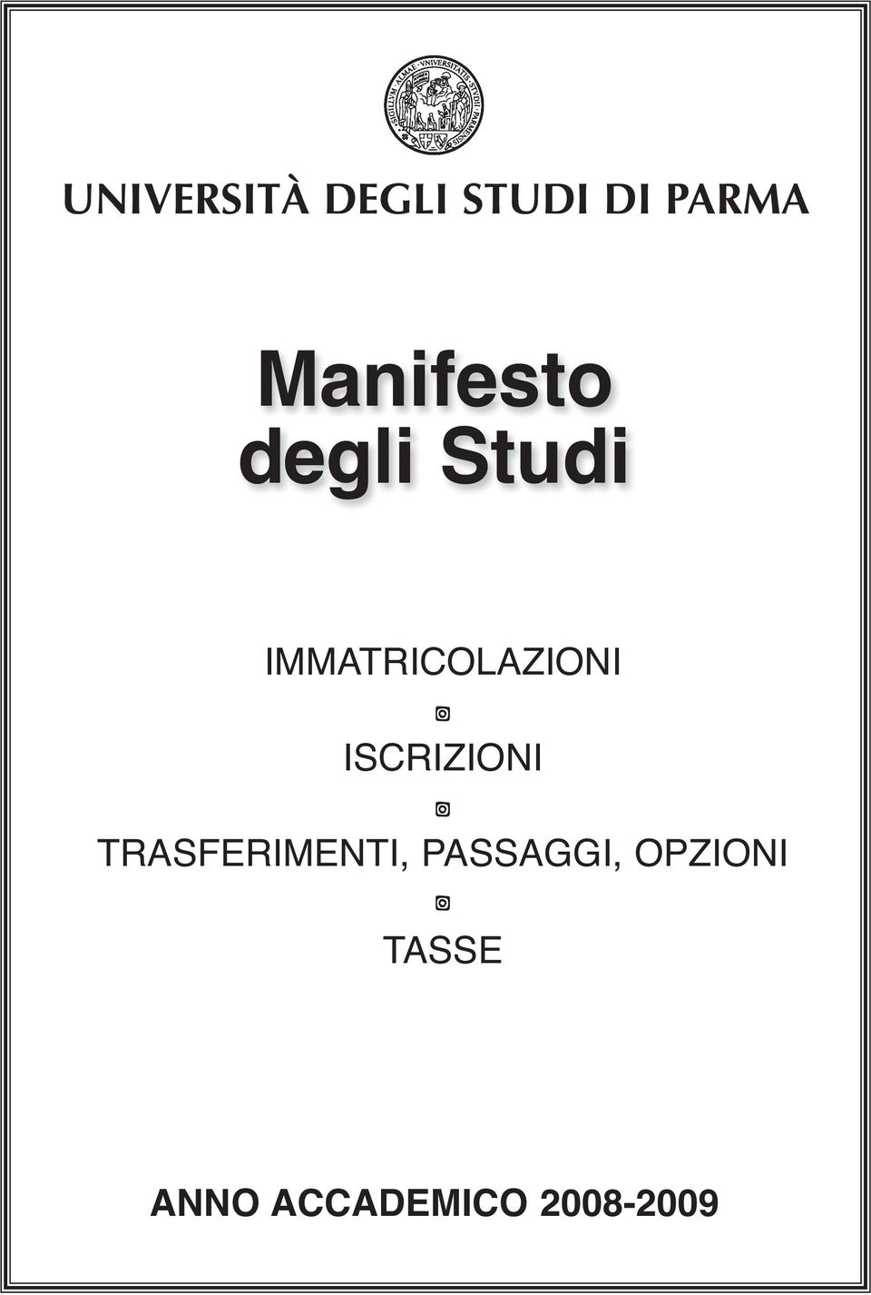 IMMATRICOLAZIONI < ISCRIZIONI <