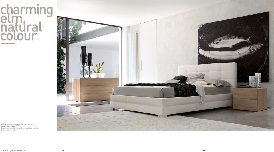 Next > olmo Desiree bed with Symbol bed