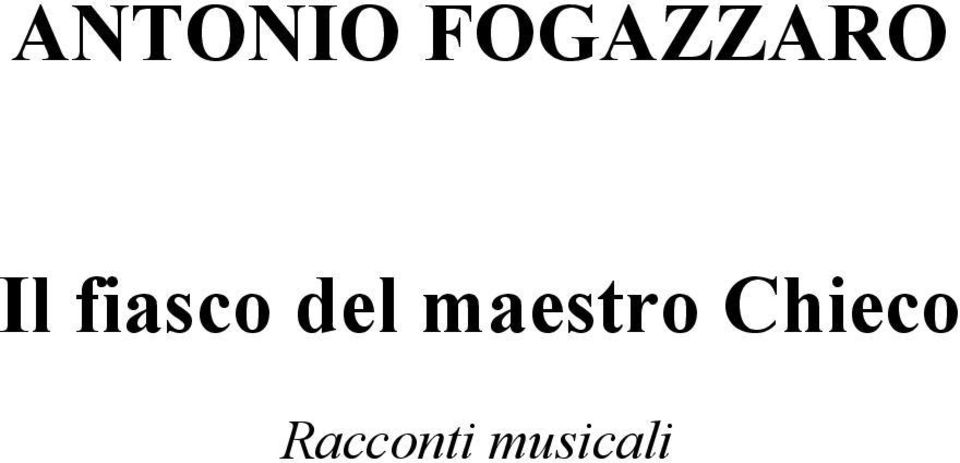 fiasco del