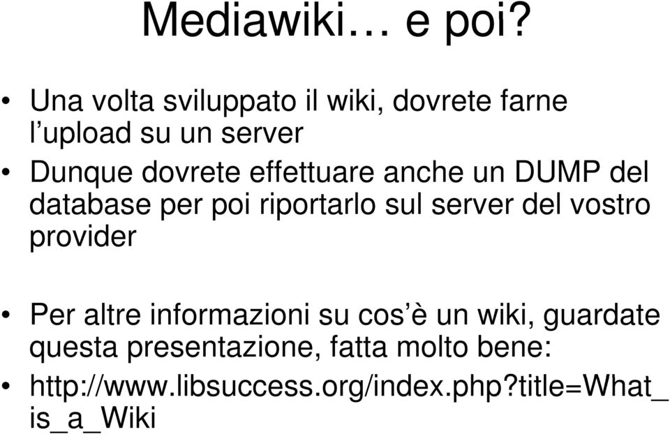 effettuare anche un DUMP del database per poi riportarlo sul server del vostro