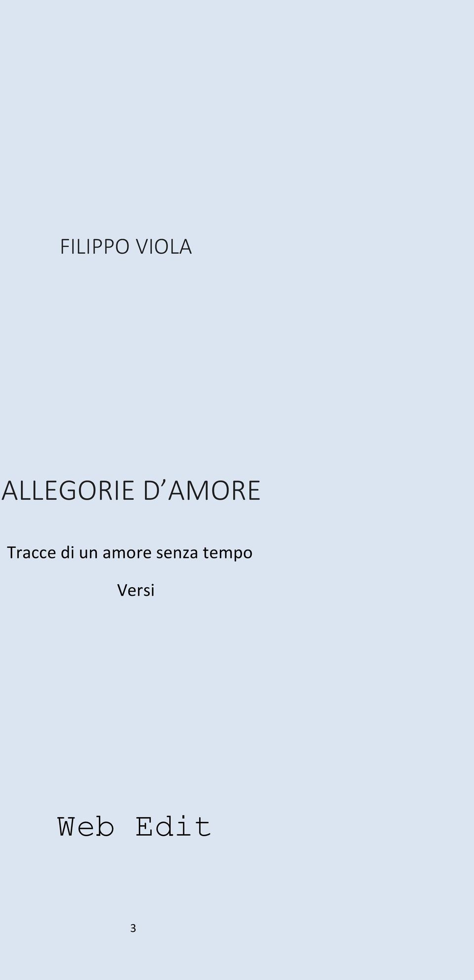 Tracce di un amore