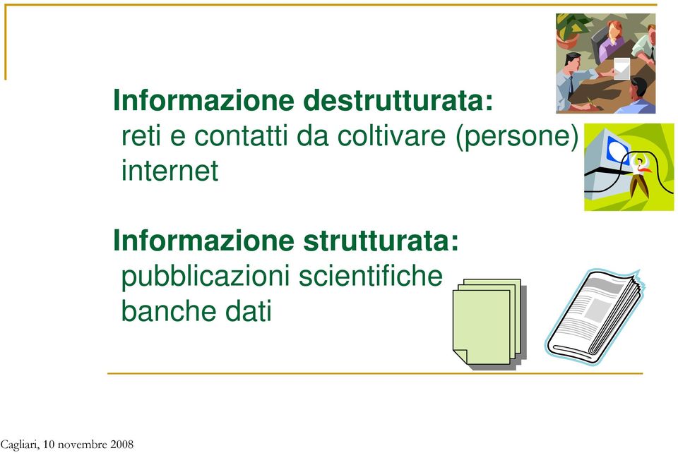 internet Informazione strutturata: