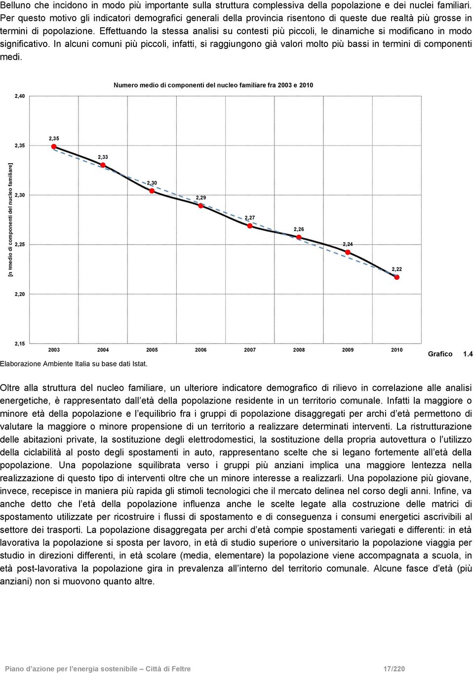 Effettuando la stessa analisi su contesti più piccoli, le dinamiche si modificano in modo significativo.