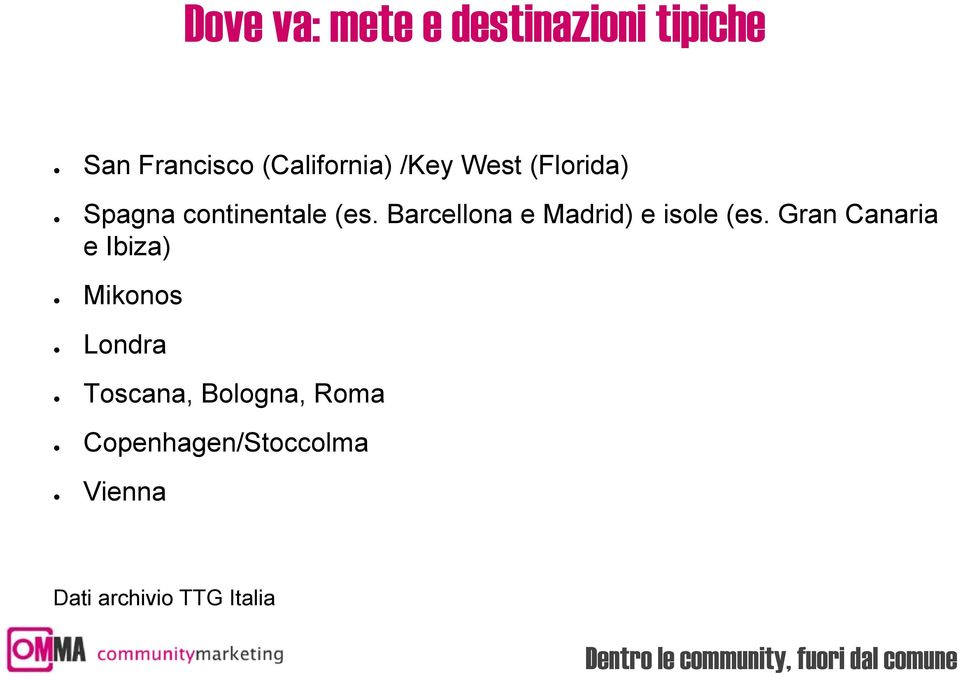 Barcellona e Madrid) e isole (es.