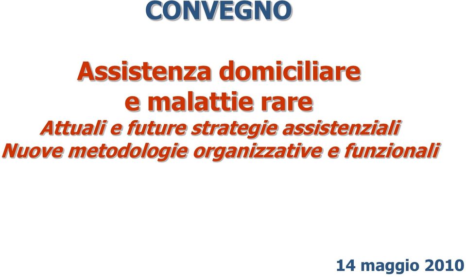 strategie assistenziali Nuove