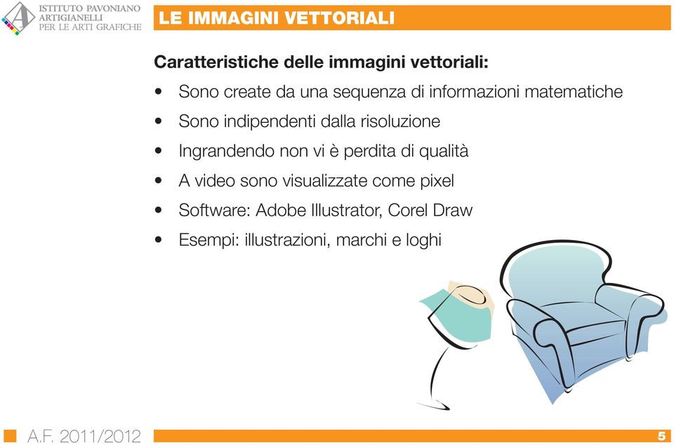 Ingrandendo non vi è perdita di qualità A video sono visualizzate come pixel