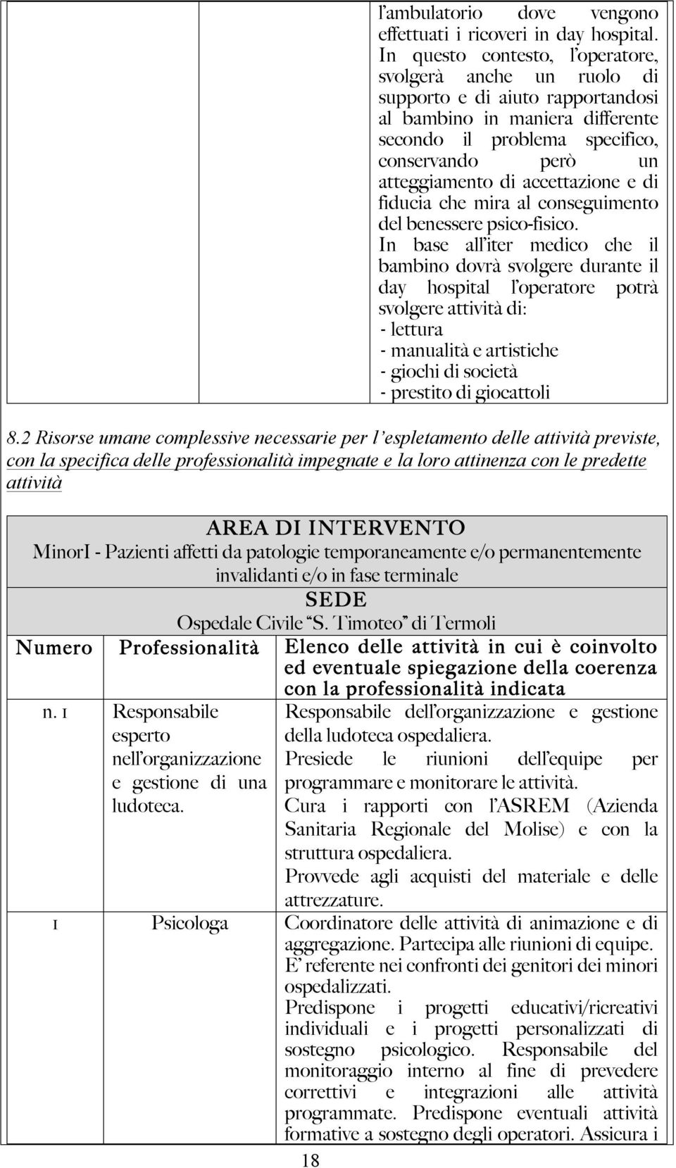 accettazione e di fiducia che mira al conseguimento del benessere psico-fisico.