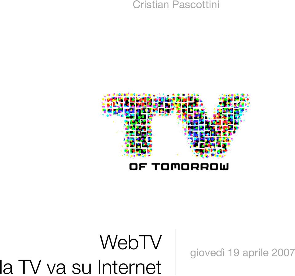 la TV va su