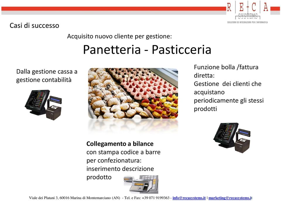 Gestione dei clienti che acquistano periodicamente gli stessi prodotti