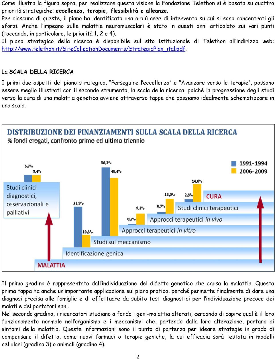 Anche l impegno sulle malattie neuromuscolari è stato in questi anni articolato sui vari punti (toccando, in particolare, le priorità 1, 2 e 4).