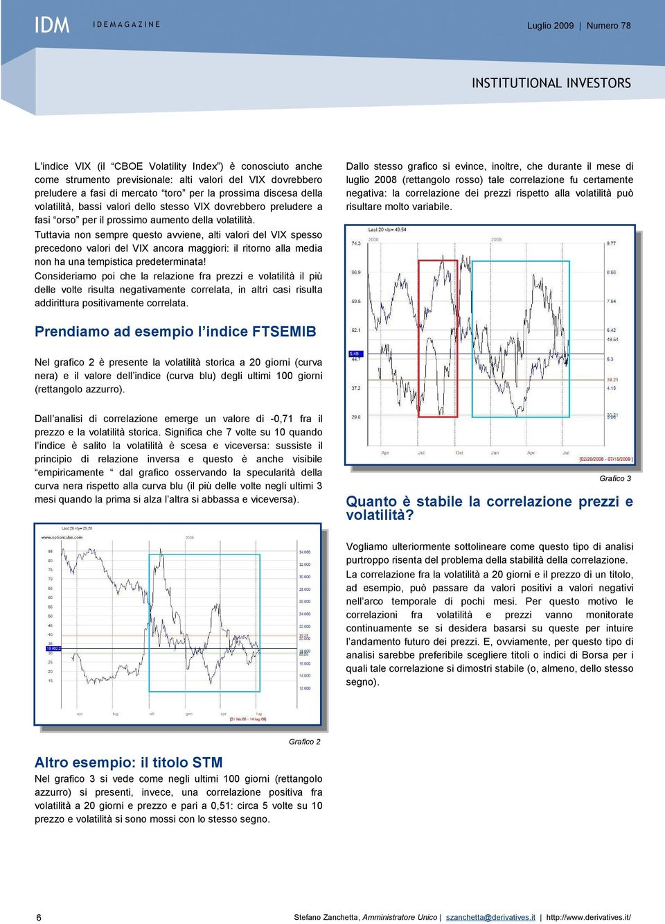 Tuttavia non sempre questo avviene, alti valori del VIX spesso precedono valori del VIX ancora maggiori: il ritorno alla media non ha una tempistica predeterminata!