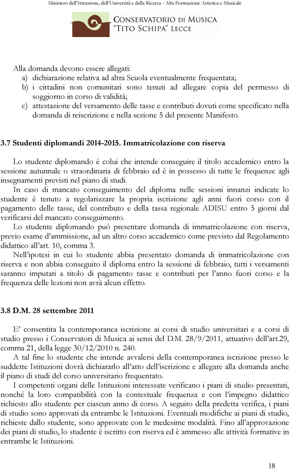 7 Studenti diplomandi 2014-2015.