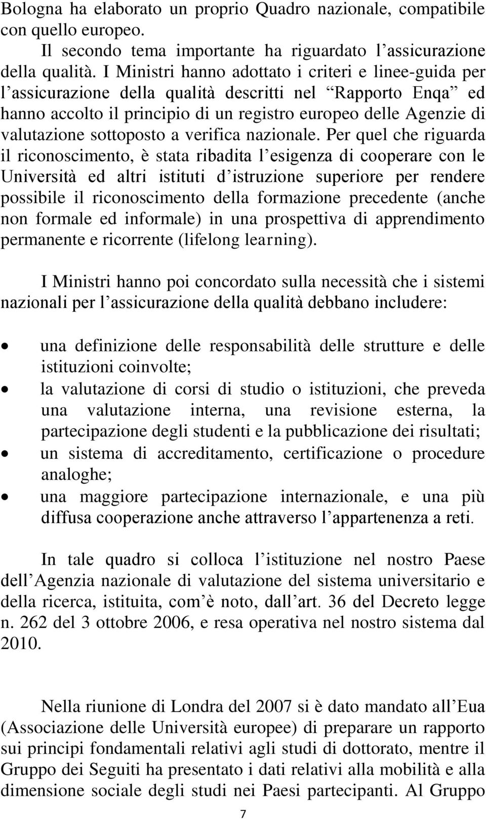 sottoposto a verifica nazionale.