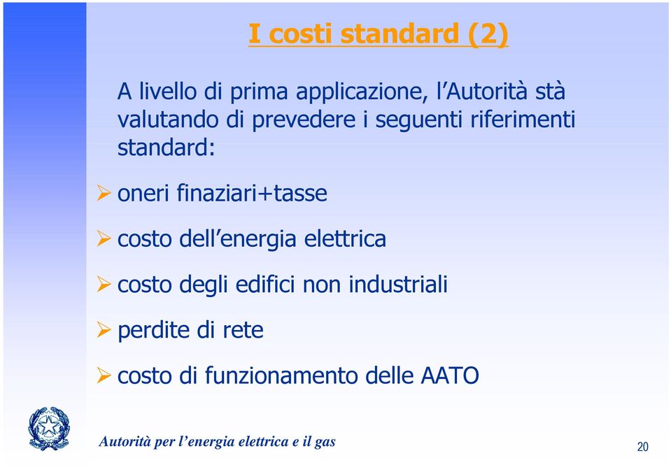 finaziari+tasse costo dell energia elettrica costo degli edifici non