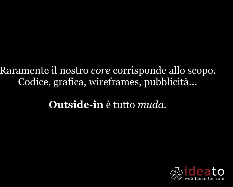 Codice, grafica, wireframes,