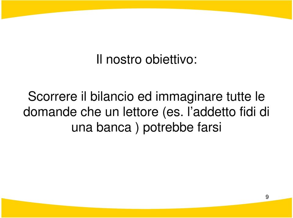 domande che un lettore (es.