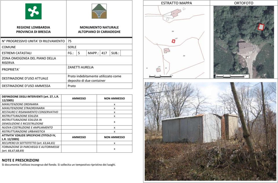 Prato IN DEMOLIZIONE E ATTIVITA EDILIZIE SPECIFICHE (TITOLO IV, L.R.