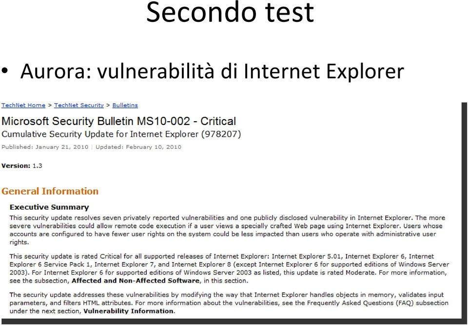 vulnerabilità