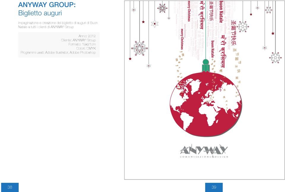 ANYWAY Group Anno: 2012 Cliente: ANYWAY Group Formato: