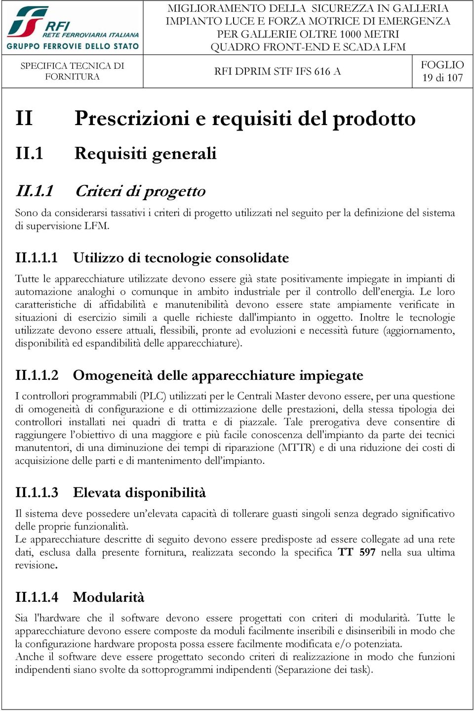 per il controllo dell energia.