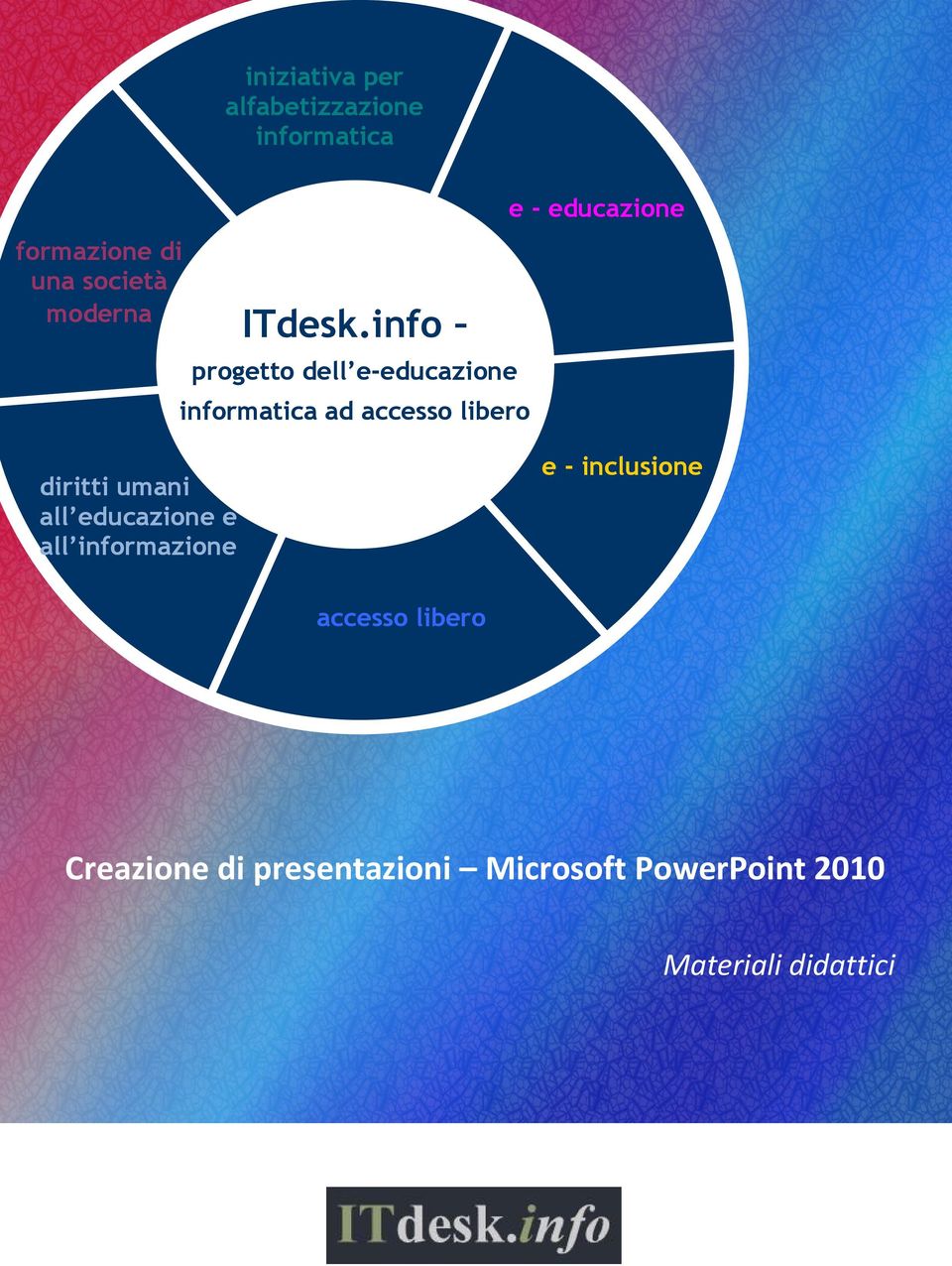 info progetto dell e-educazione informatica ad accesso libero e - educazione