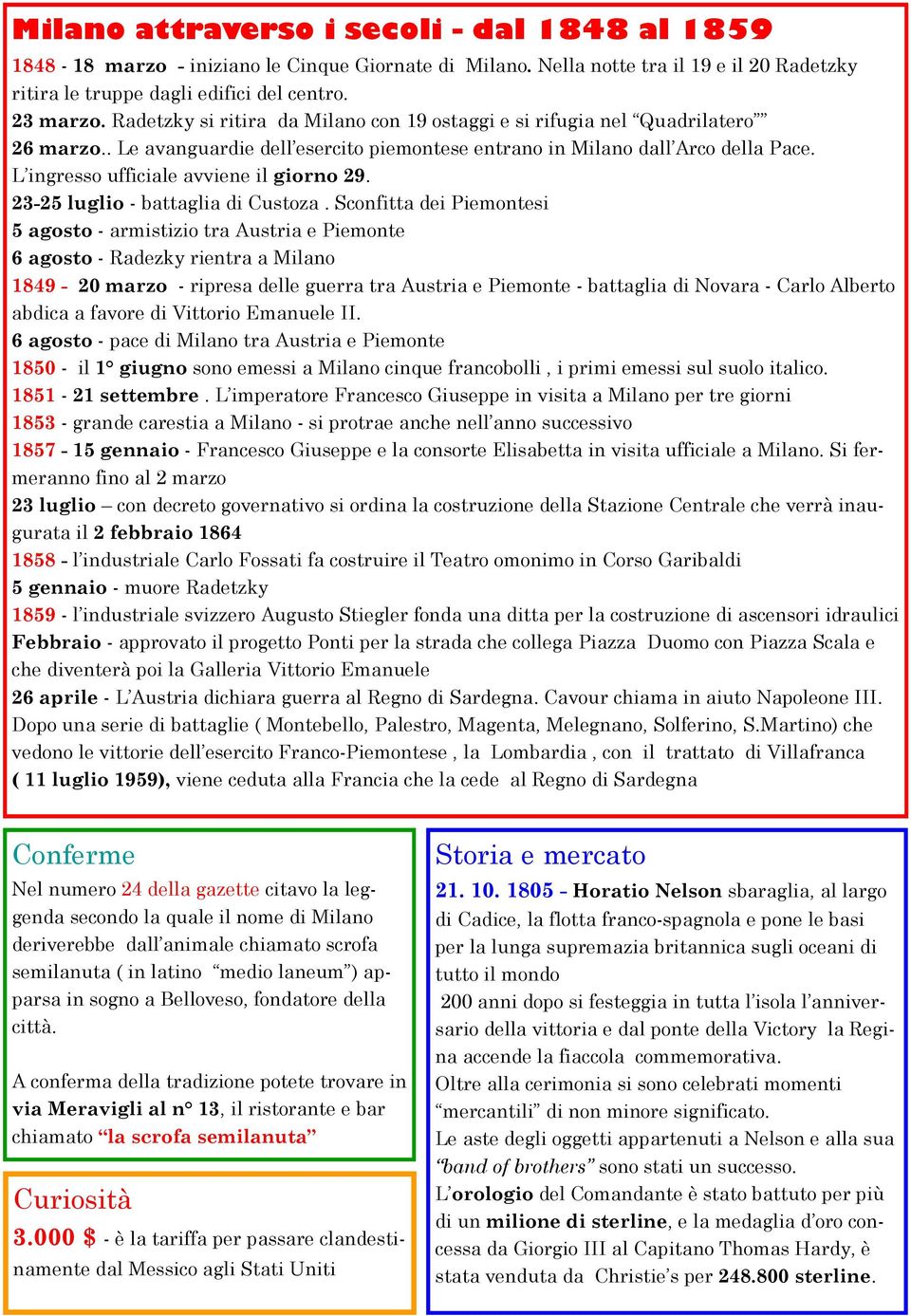 L ingresso ufficiale avviene il giorno 29. 23-25 luglio - battaglia di Custoza.