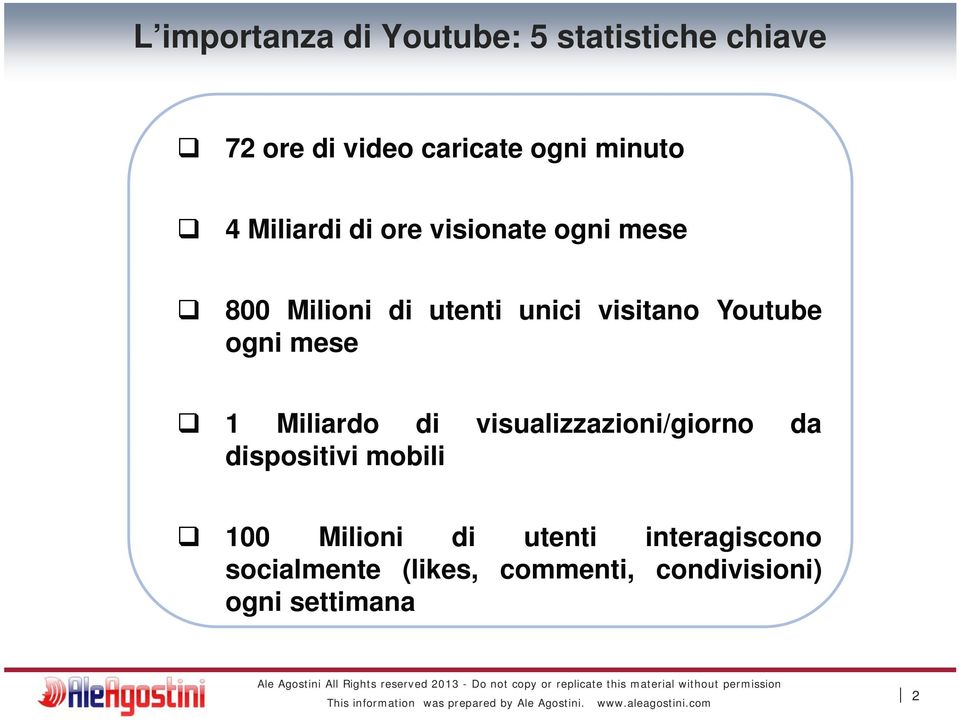 ogni mese 1 Miliardo di visualizzazioni/giorno da dispositiviiti i mobili 100