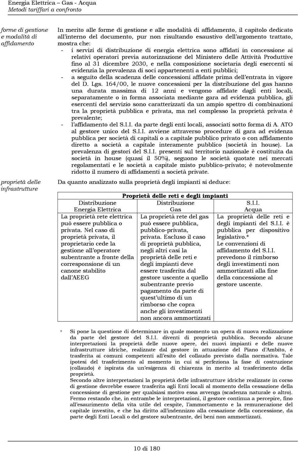 autorizzazione del Ministero delle Attività Produttive fino al 31 dicembre 2030, e nella composizione societaria degli esercenti si evidenzia la prevalenza di soci appartenenti a enti pubblici; - a