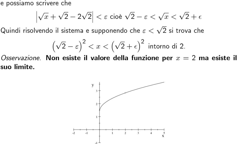 che "< p 2 si trova che "p 2 % " # 2 << "p 2+" # 2 intorno di 2.