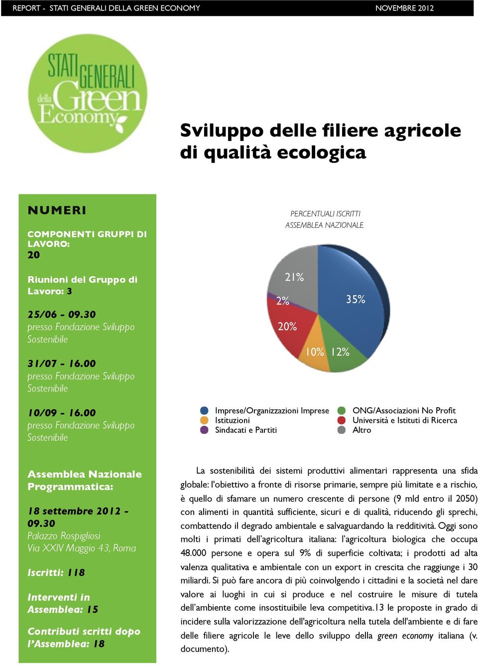 a fronte di risorse primarie, sempre più limitate e a rischio, è quello di sfamare un numero crescente di persone (9 mld entro il 2050) con alimenti in quantità sufficiente, sicuri e di qualità,