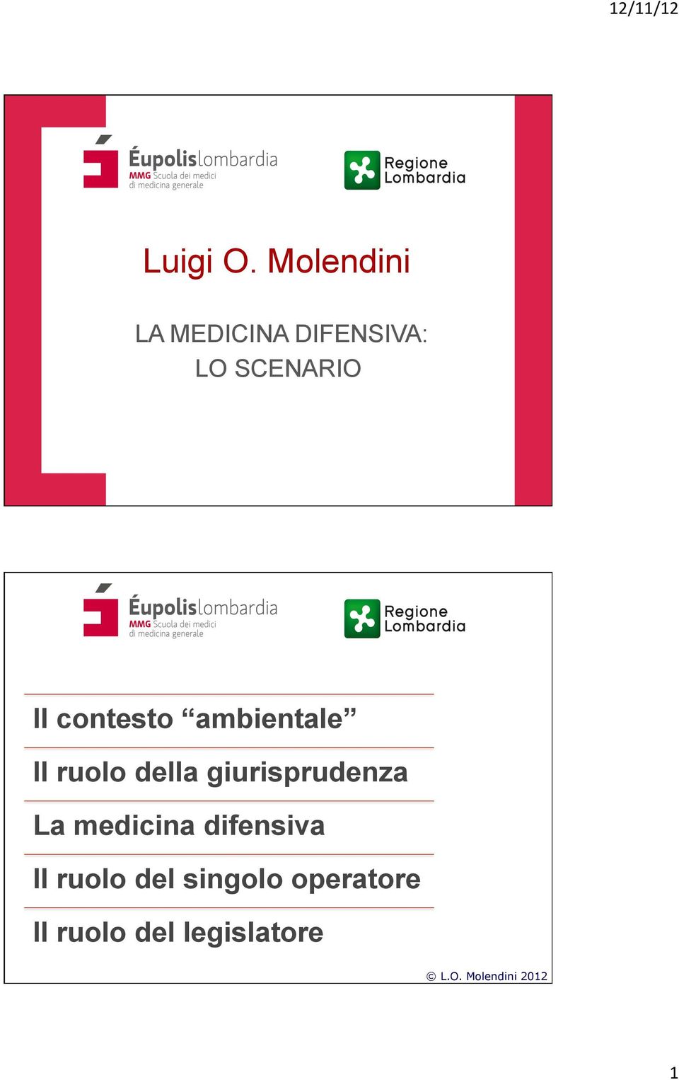 contesto ambientale Il ruolo della giurisprudenza