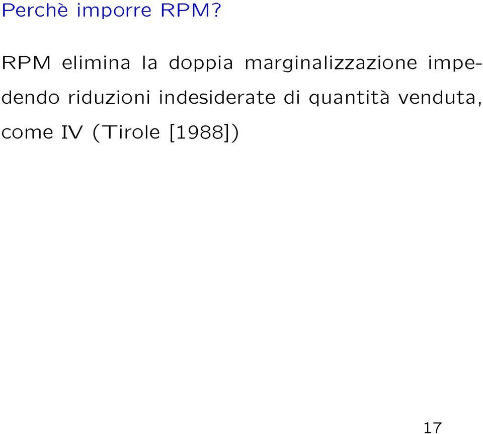 marginalizzazione impedendo