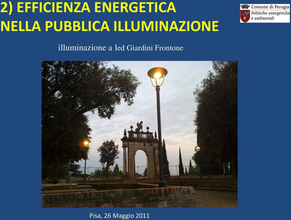 PUBBLICA ILLUMINAZIONE