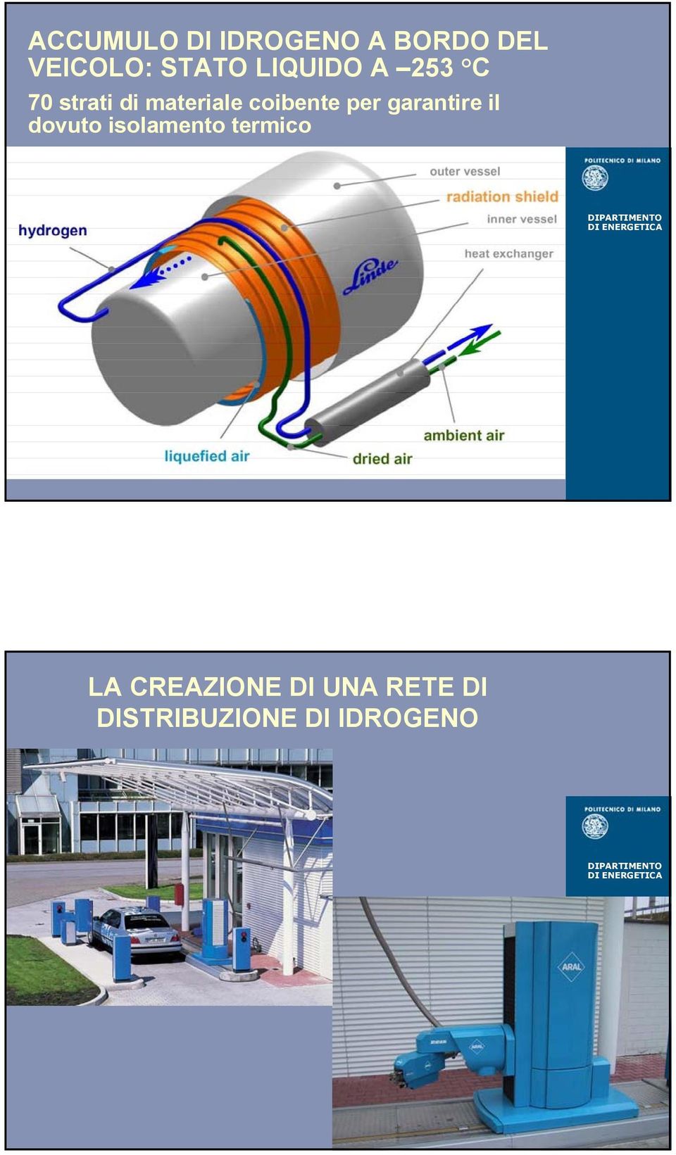 per garantire il dovuto isolamento termico LA