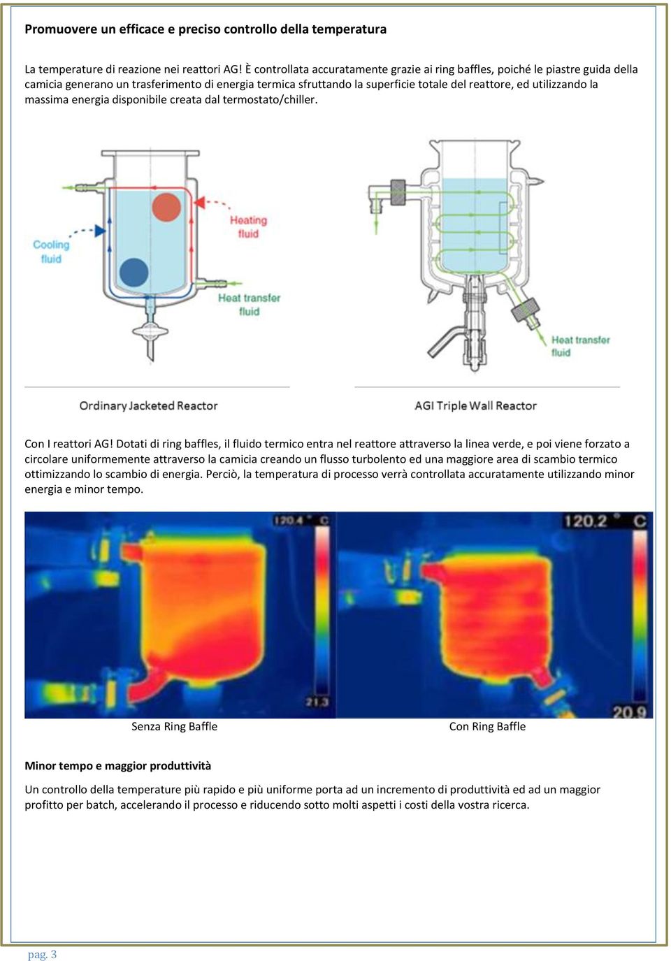 massima energia disponibile creata dal termostato/chiller. Con I reattori AG!