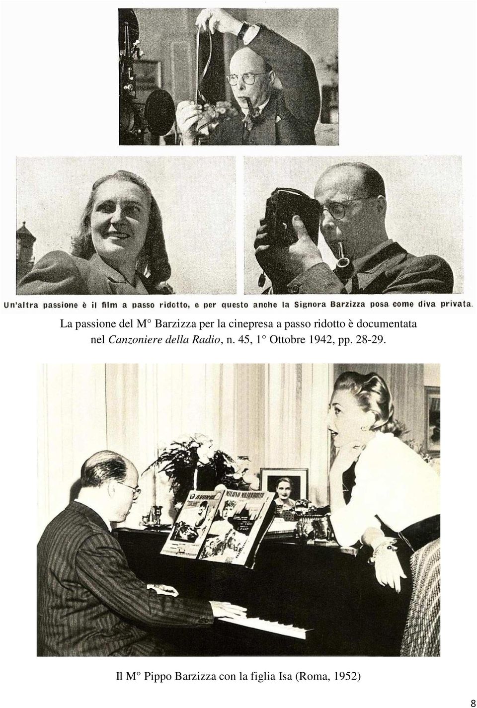 della Radio, n. 45, 1 Ottobre 1942, pp. 28-29.