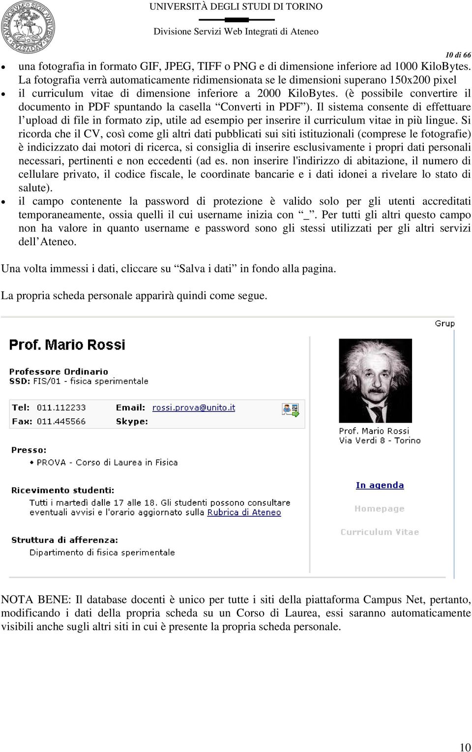 (è possibile convertire il documento in PDF spuntando la casella Converti in PDF ).