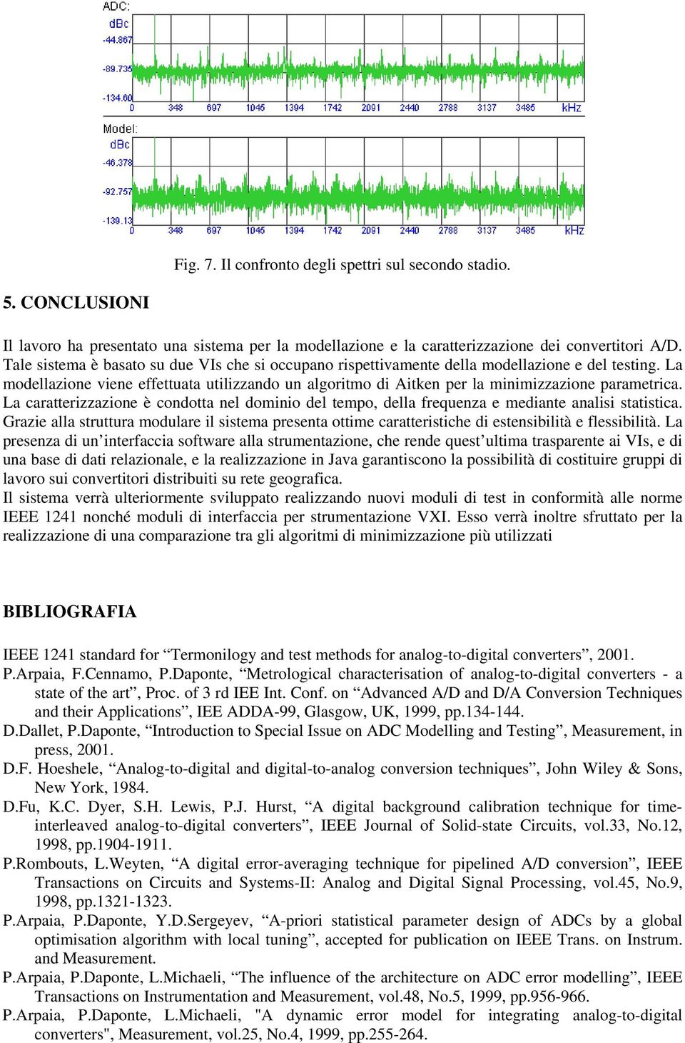 La modellazione viene effettuata utilizzando un algoritmo di Aitken per la minimizzazione parametrica.