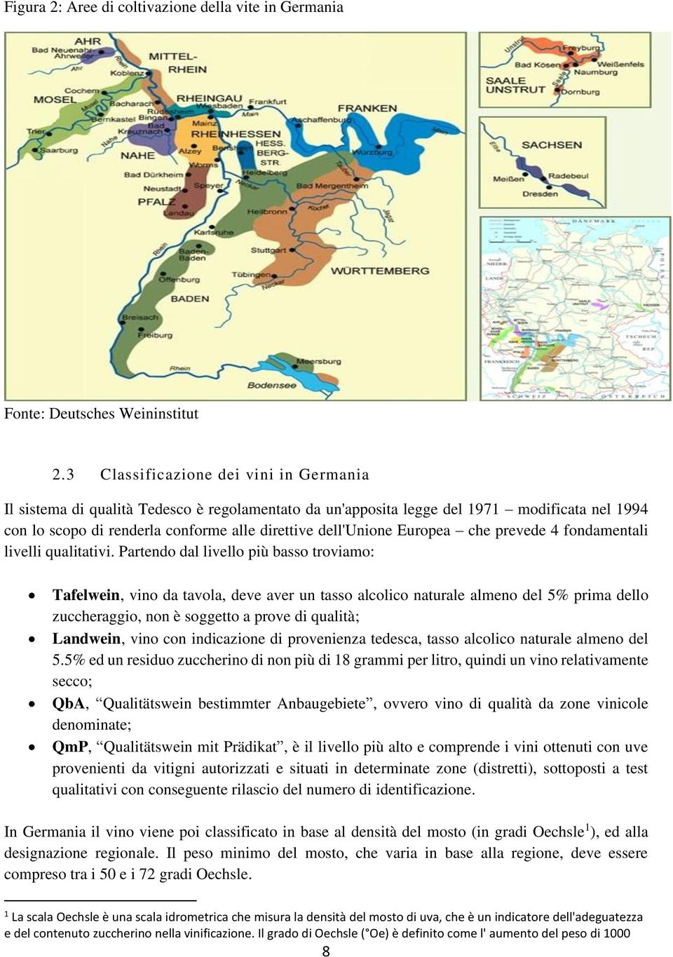 Europea che prevede 4 fondamentali livelli qualitativi.