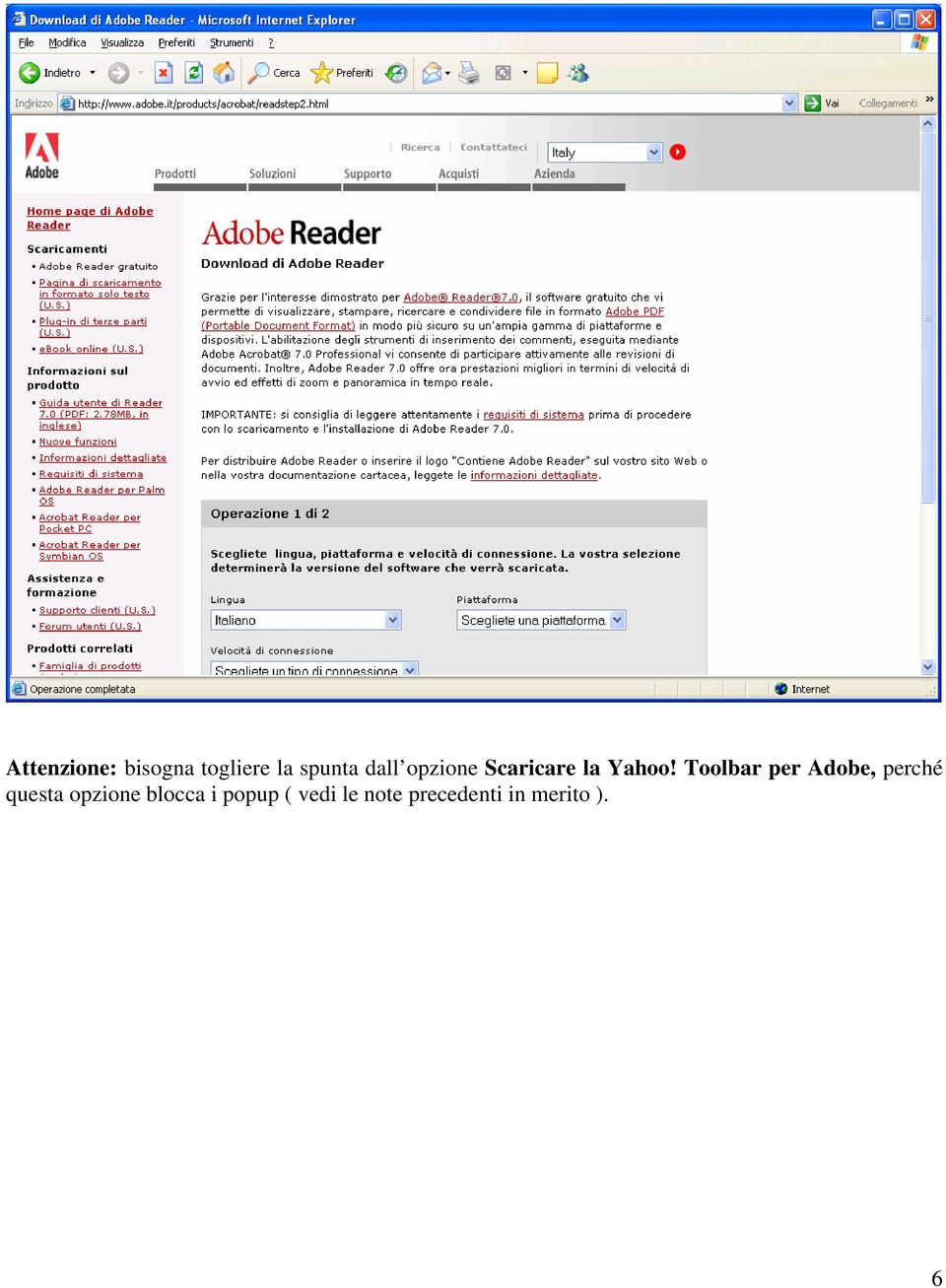 Toolbar per Adobe, perché questa opzione