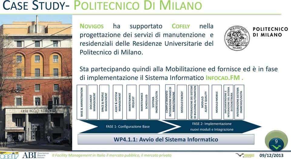 Universitarie del Politecnico di Milano.