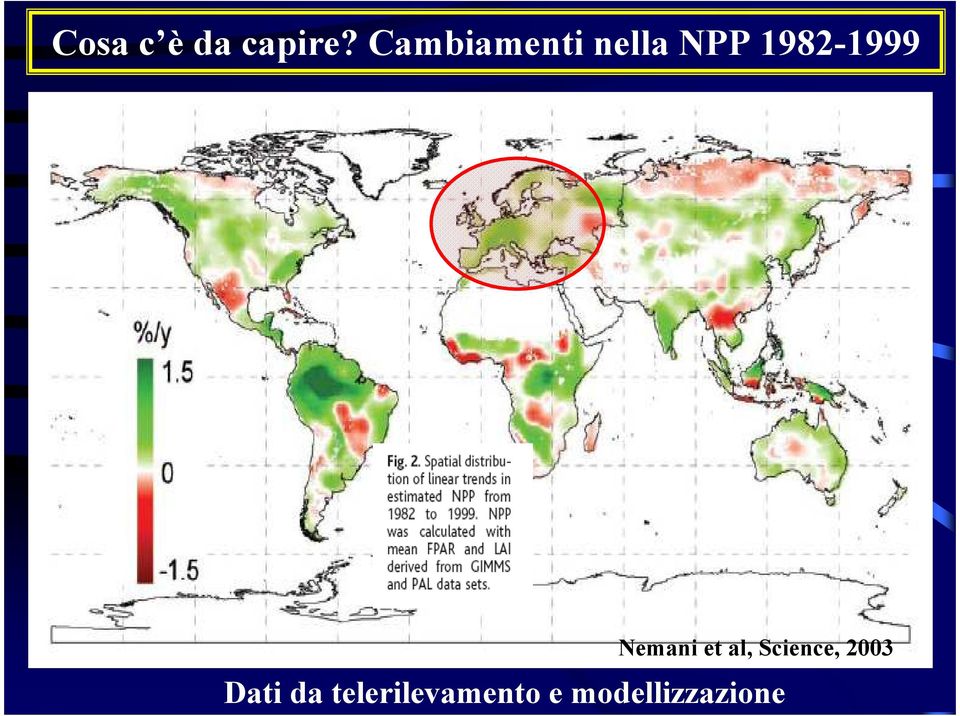 1982-1999 Nemani et al,