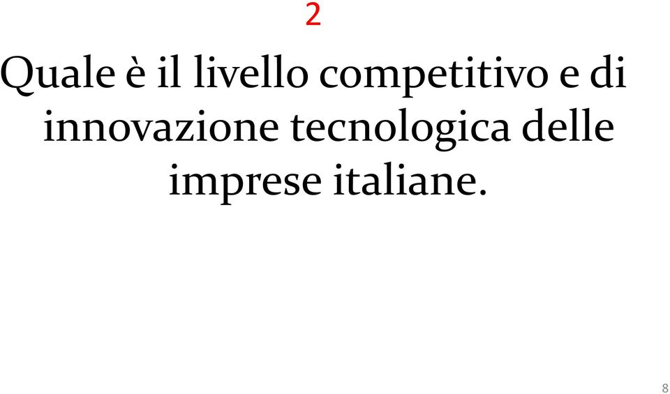 innovazione