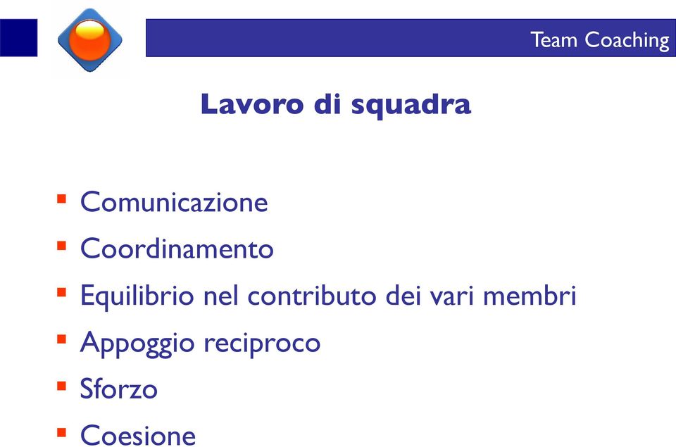 Equilibrio nel contributo dei