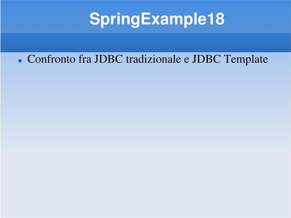 JDBC