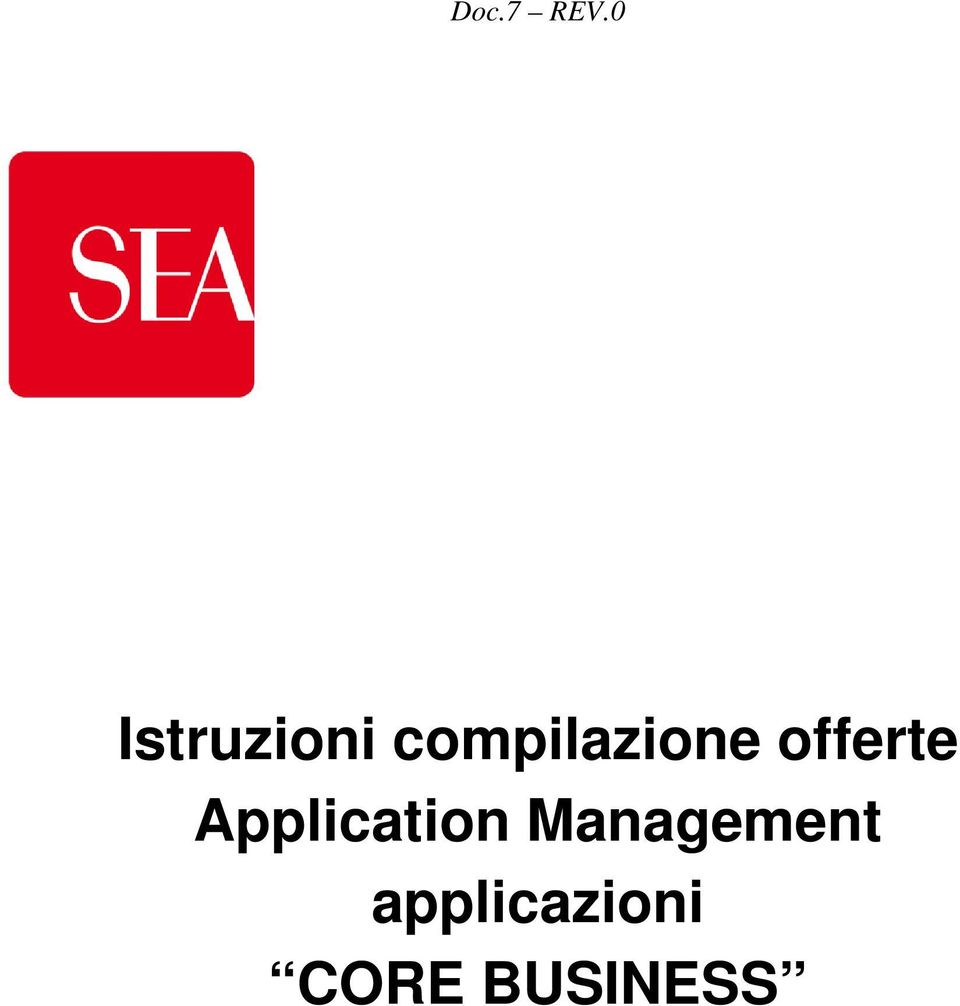 compilazione offerte