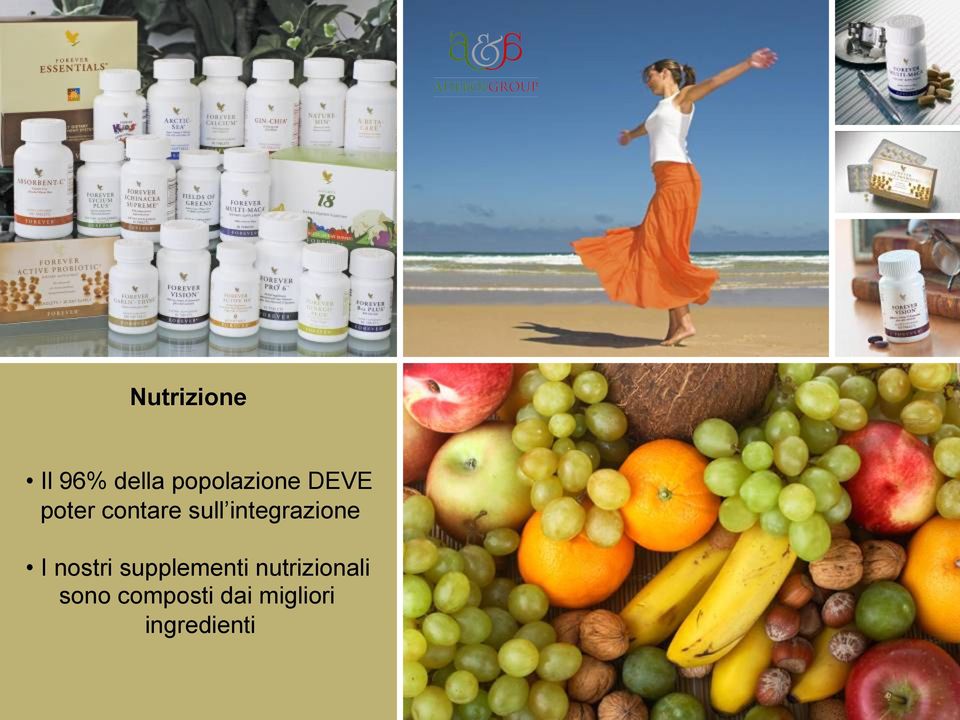 I nostri supplementi nutrizionali